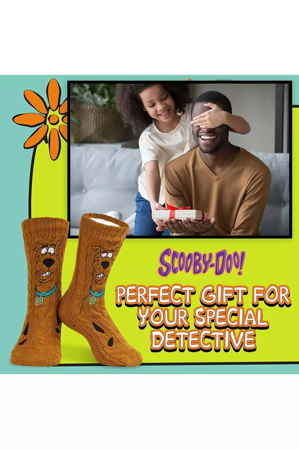 Brown Slipper Socks alternative image