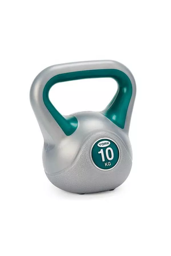 Green 10kg Vinyl Kettlebell alternative image