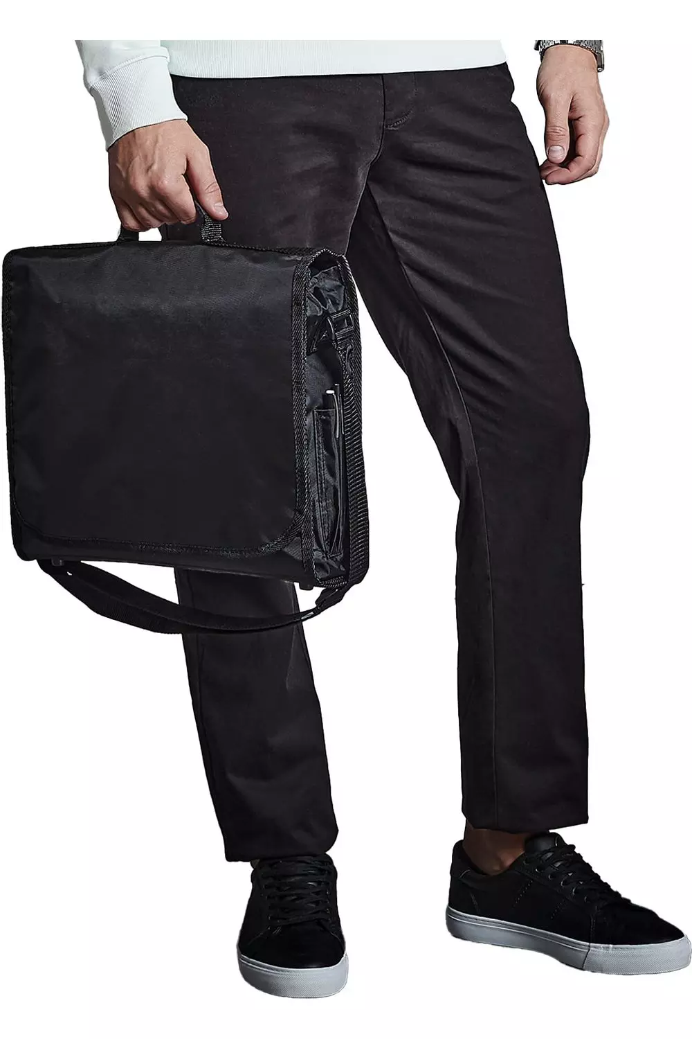 Black Messenger Bag alternative image