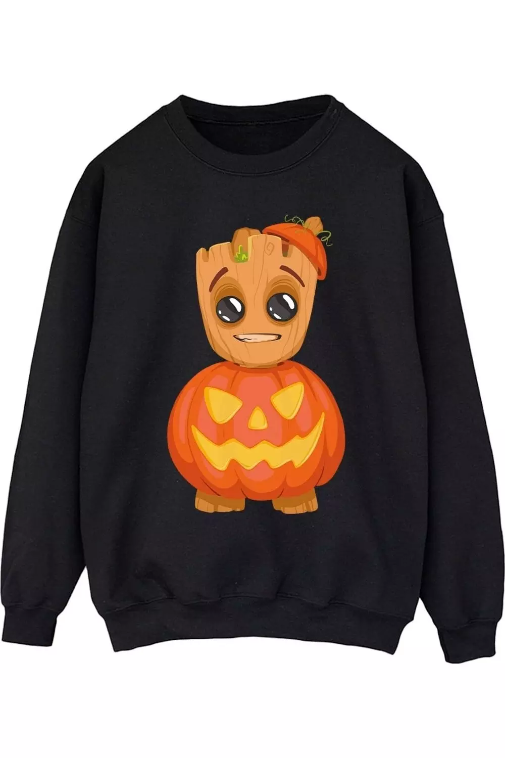 Groot Pumpkin Sweatshirt alternative image