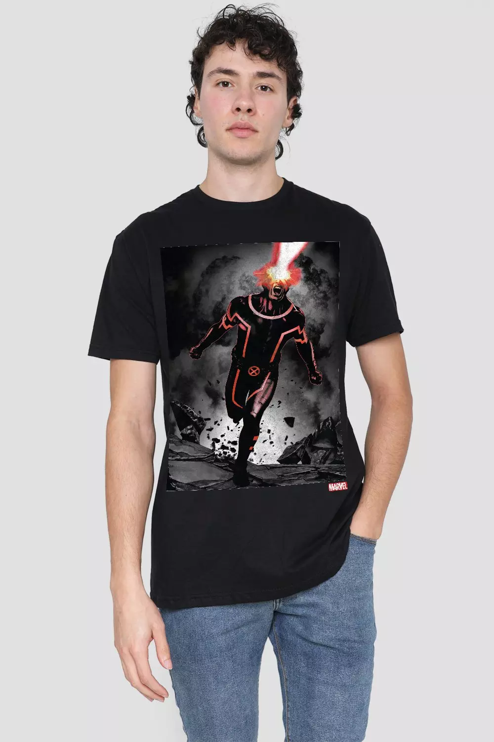 Black Cyclops Blast T-Shirt alternative image