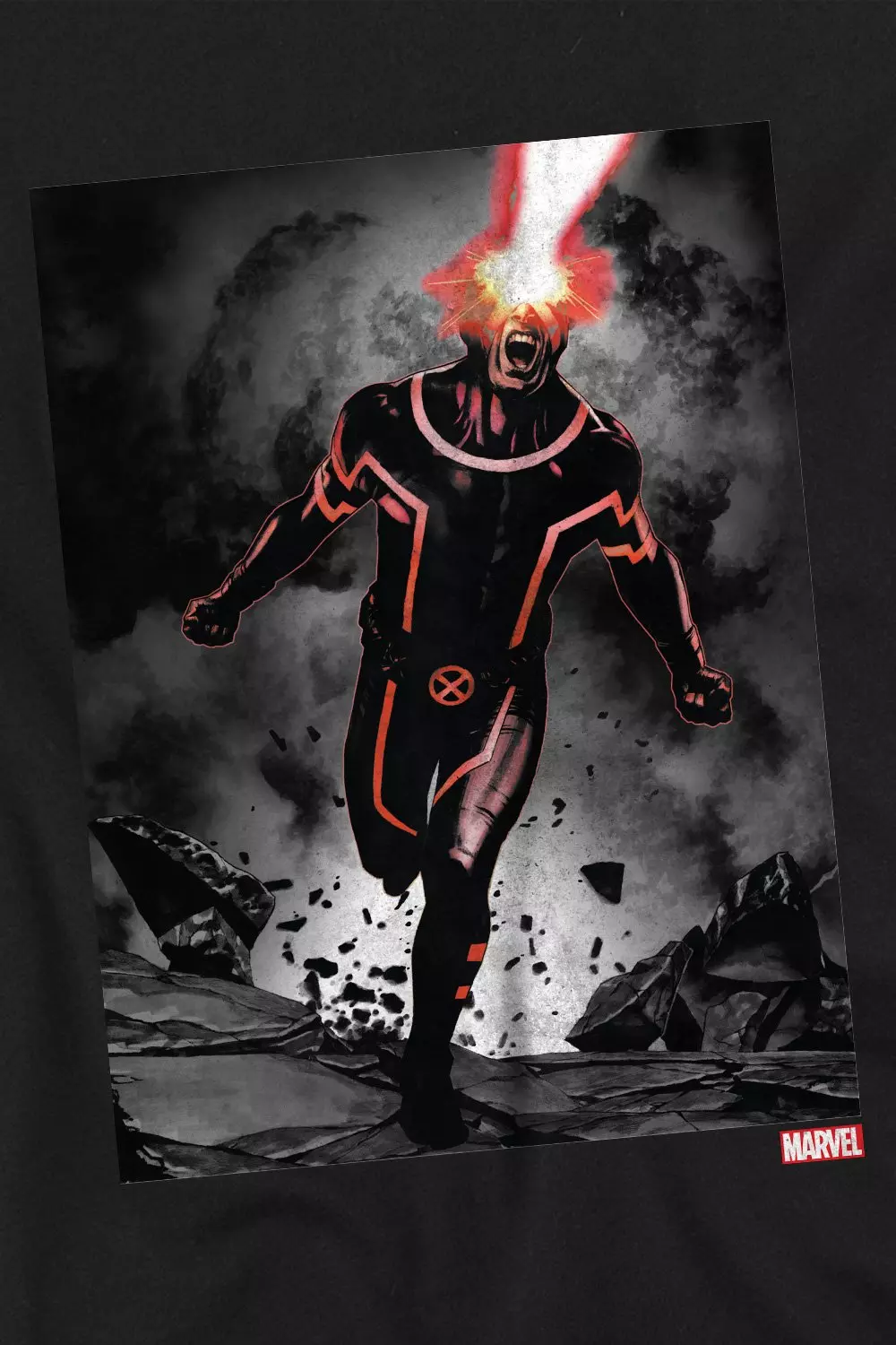 Black Cyclops Blast T-Shirt alternative image