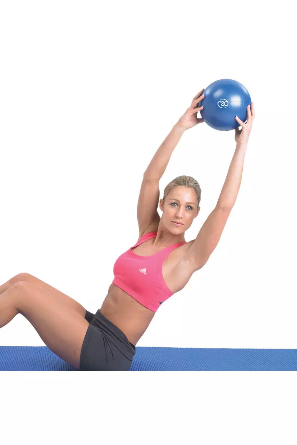 Blue 7 Inch Exer-Soft Ball alternative image