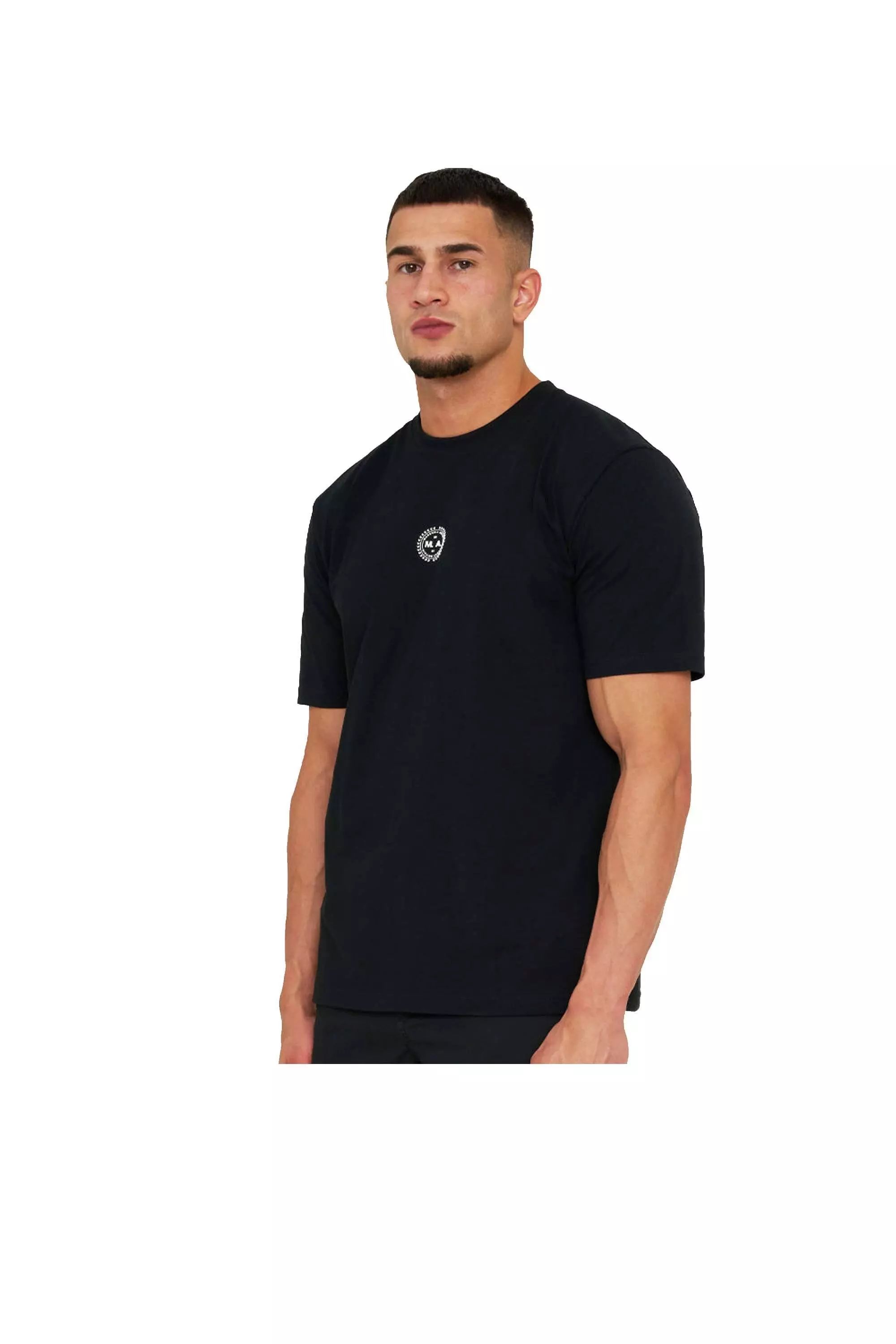 Black Camo Erosion T-Shirt alternative image