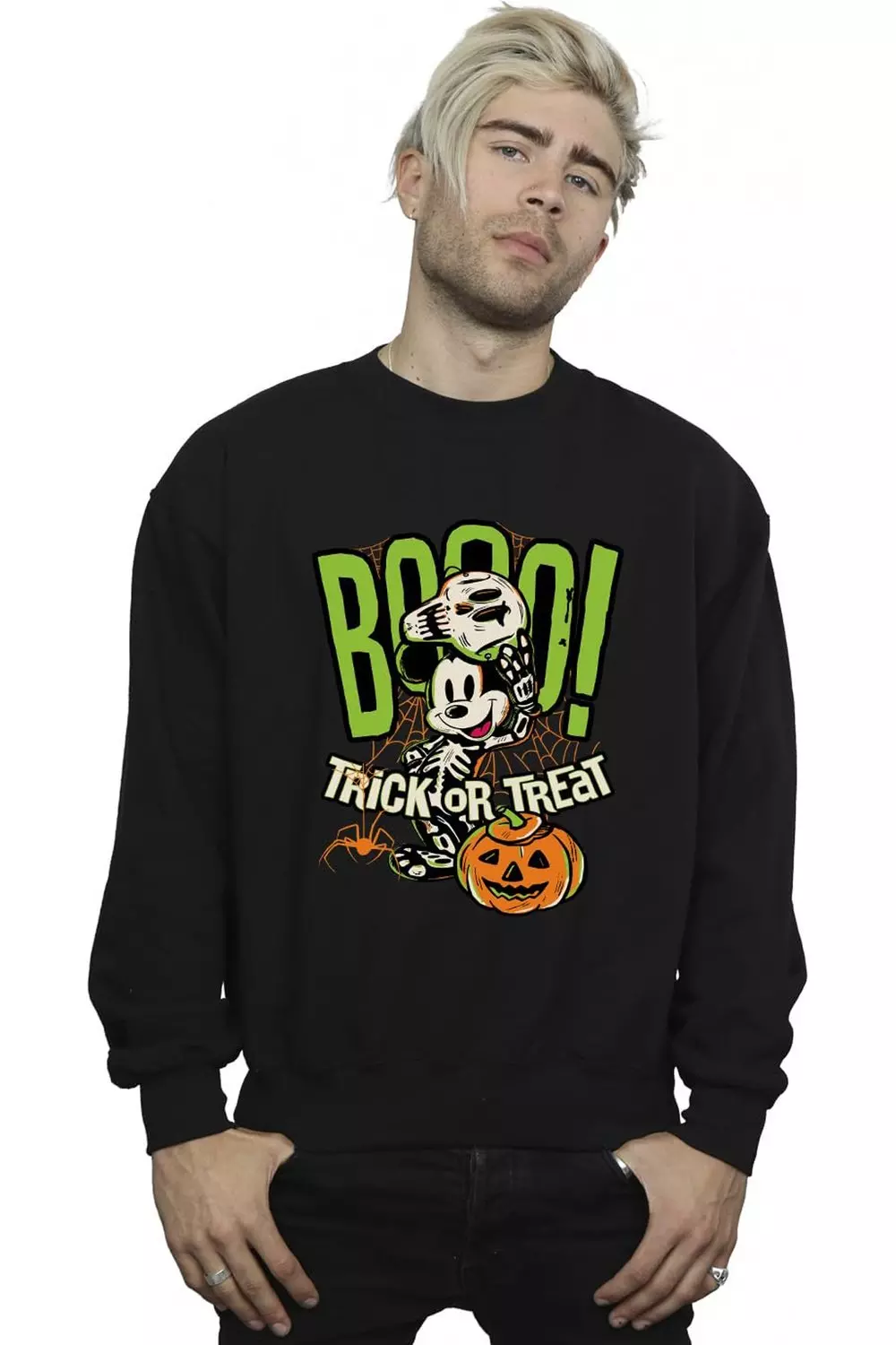 Black Boo Sweatshirt alternative image