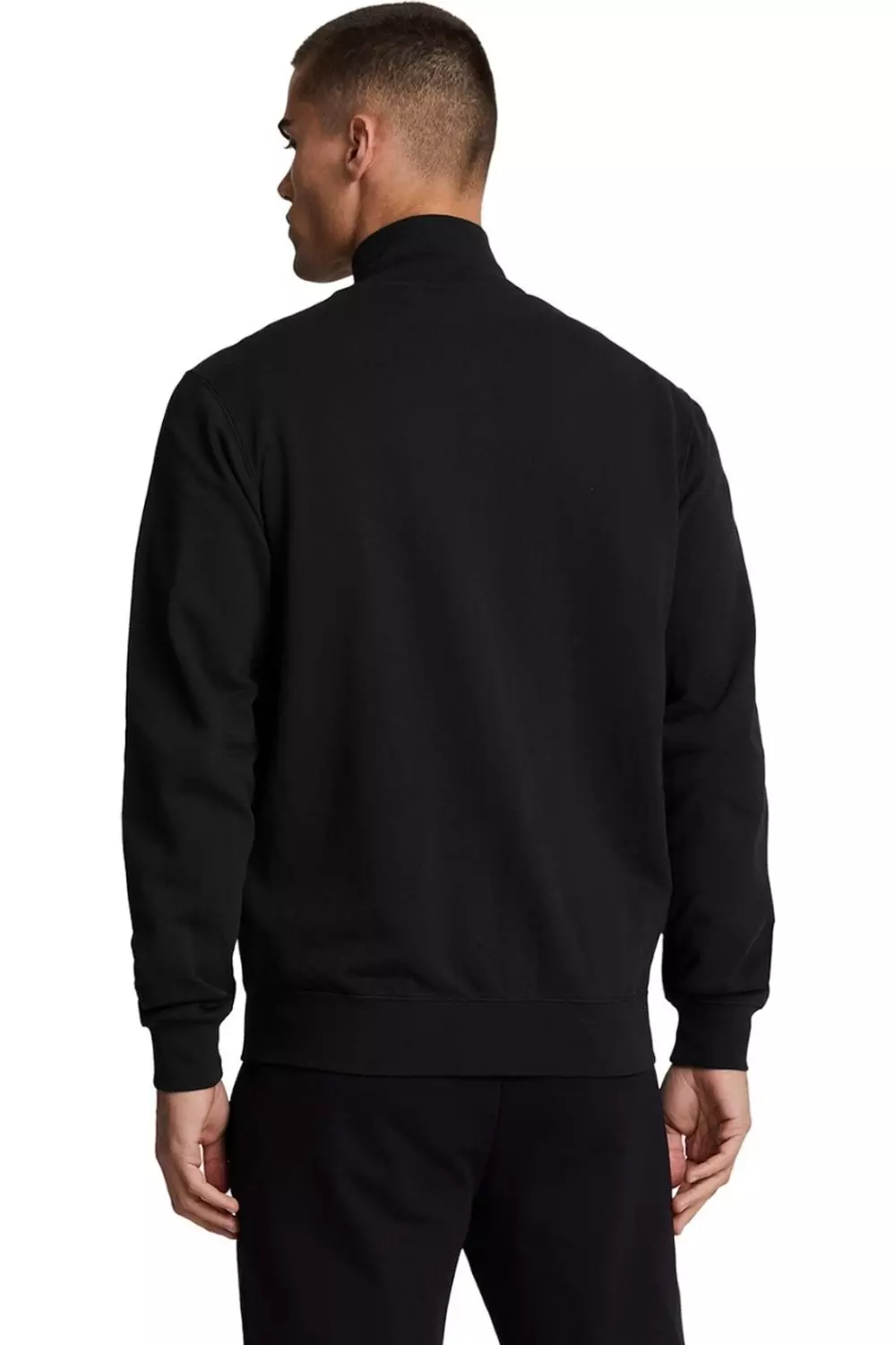 Black Hybrid Full Zip Track Jacket alternative image