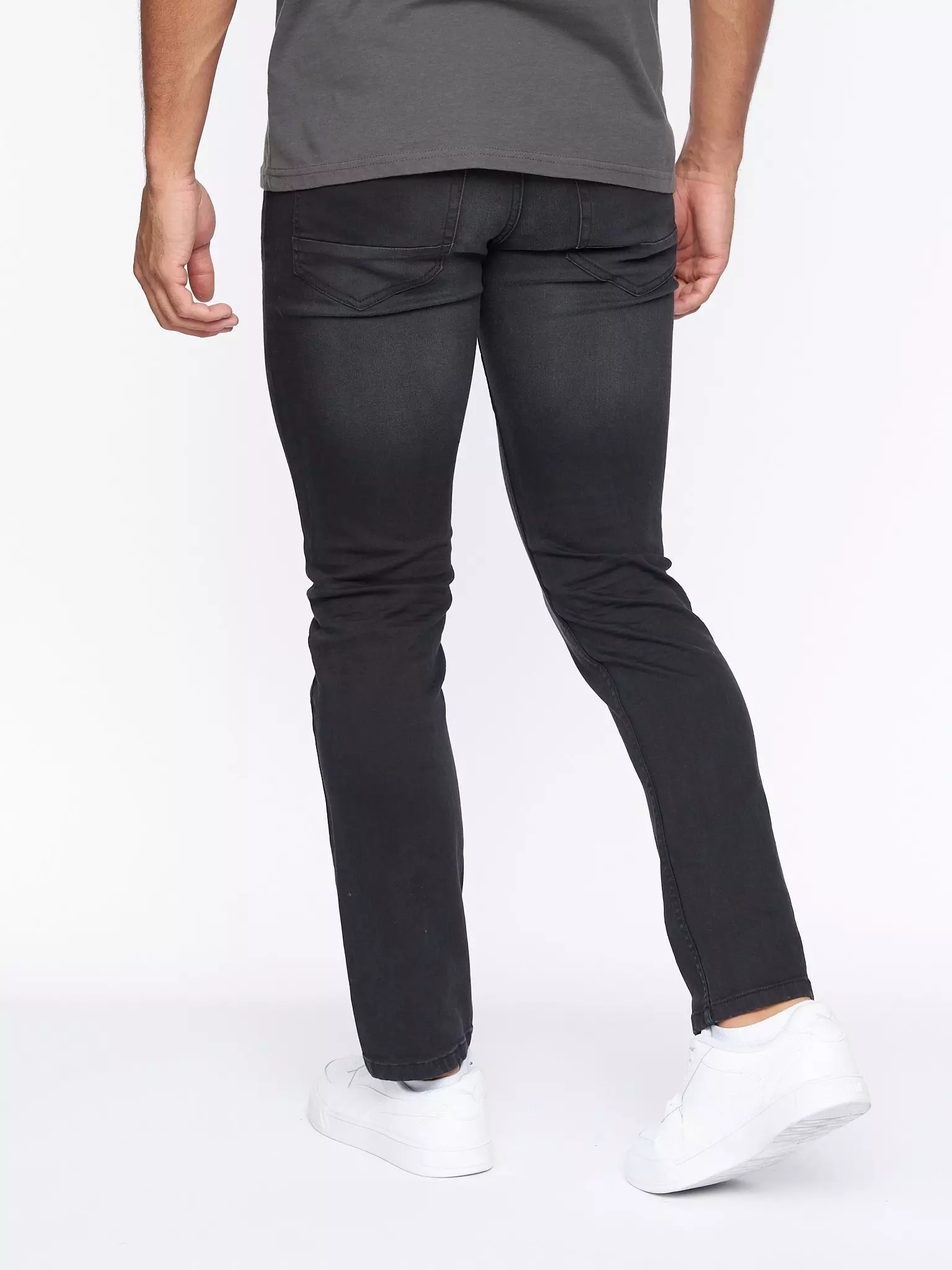 Black Malcolm Slim Fit Jeans alternative image