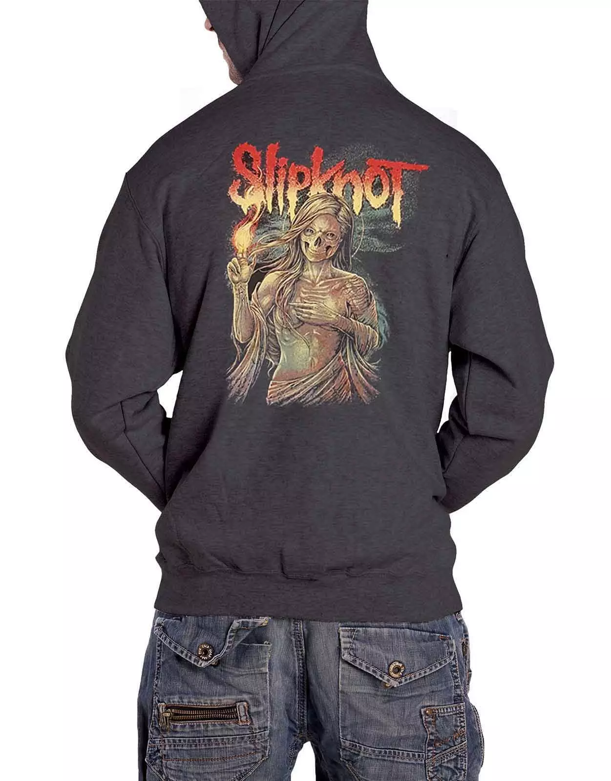 Grey Burn Me Away Hoodie alternative image