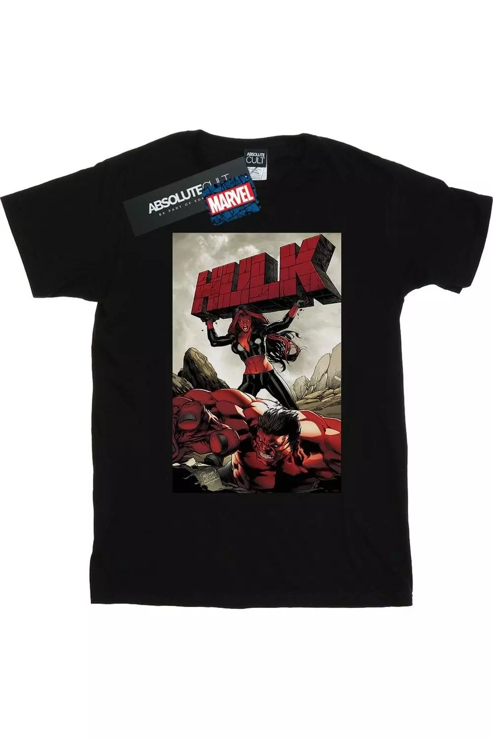 Red Hulk Cover T-Shirt alternative image