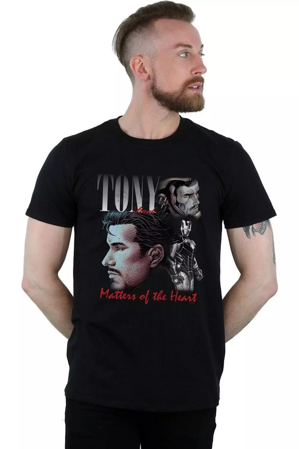 Tony Stark Homage T-Shirt alternative image