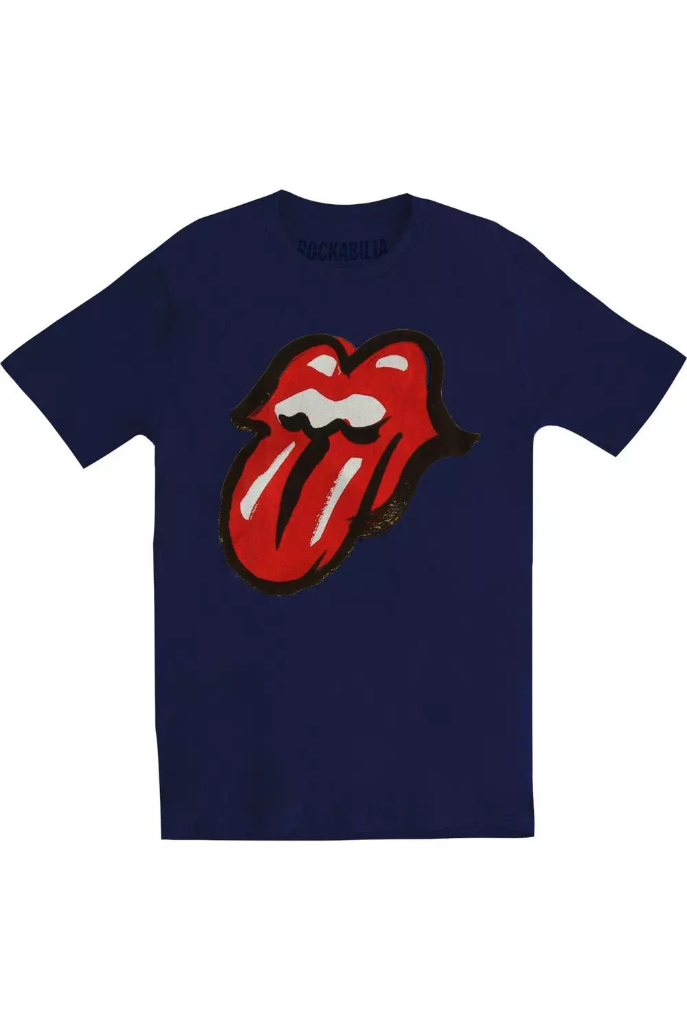 Navy No Filter Tongue T-Shirt alternative image