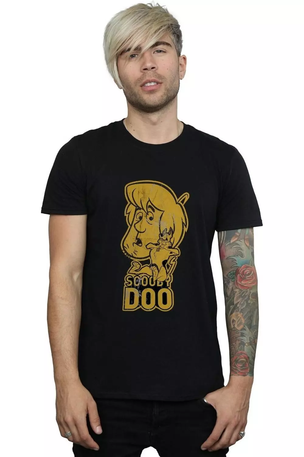 Black And Shaggy T-Shirt alternative image