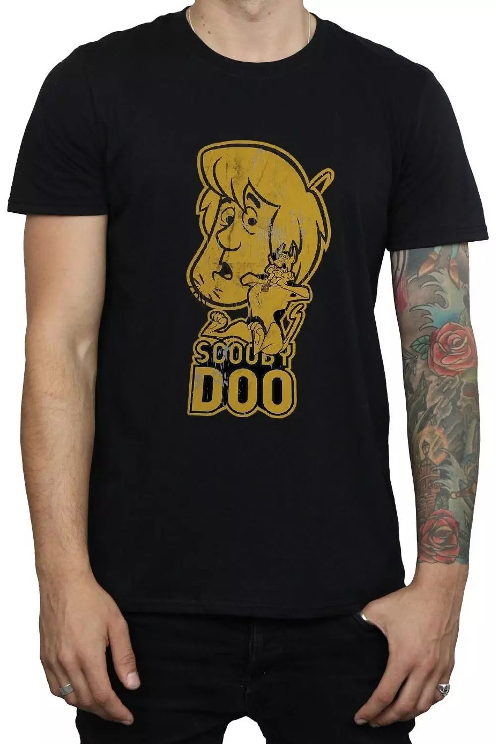 Black And Shaggy T-Shirt alternative image
