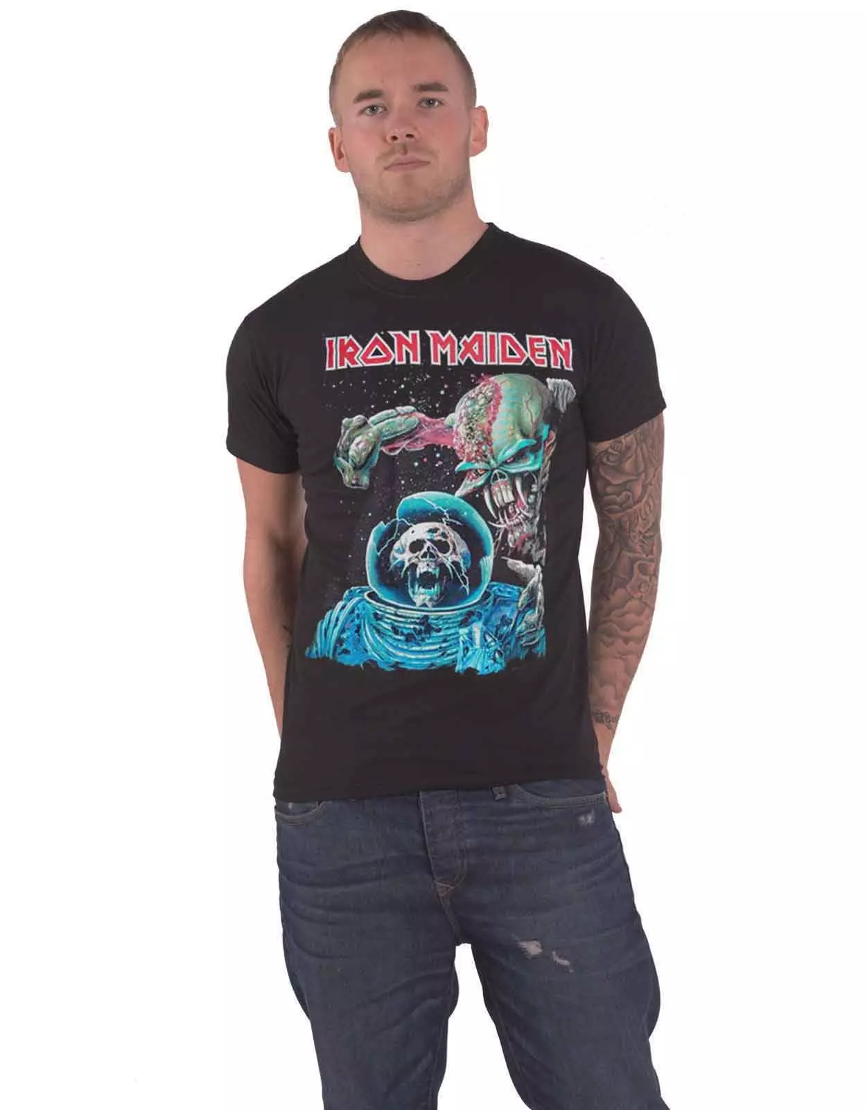 Black Final Frontier T Shirt alternative image