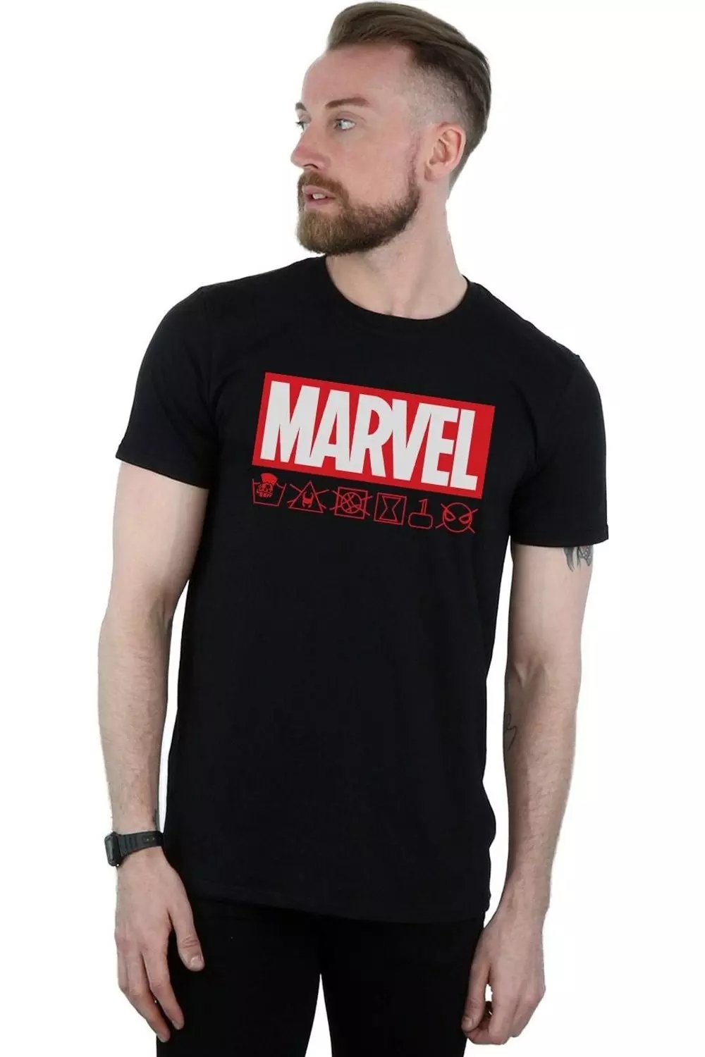 Logo Wash Care T-Shirt alternative image