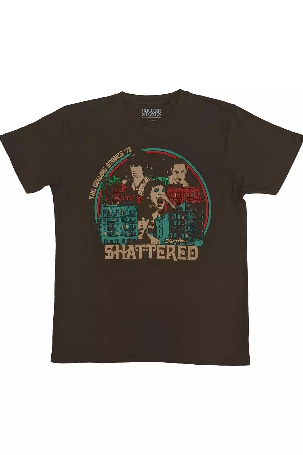 Brown Some Shattered T-Shirt alternative image