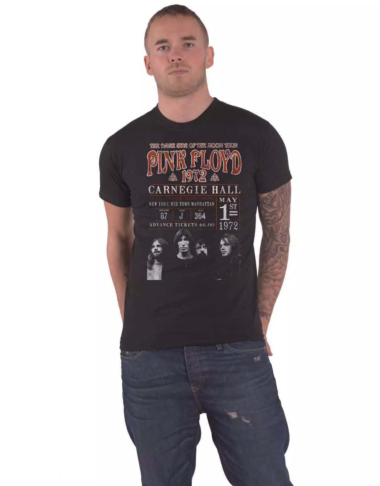 Black Carnegie Hall 72 T Shirt alternative image