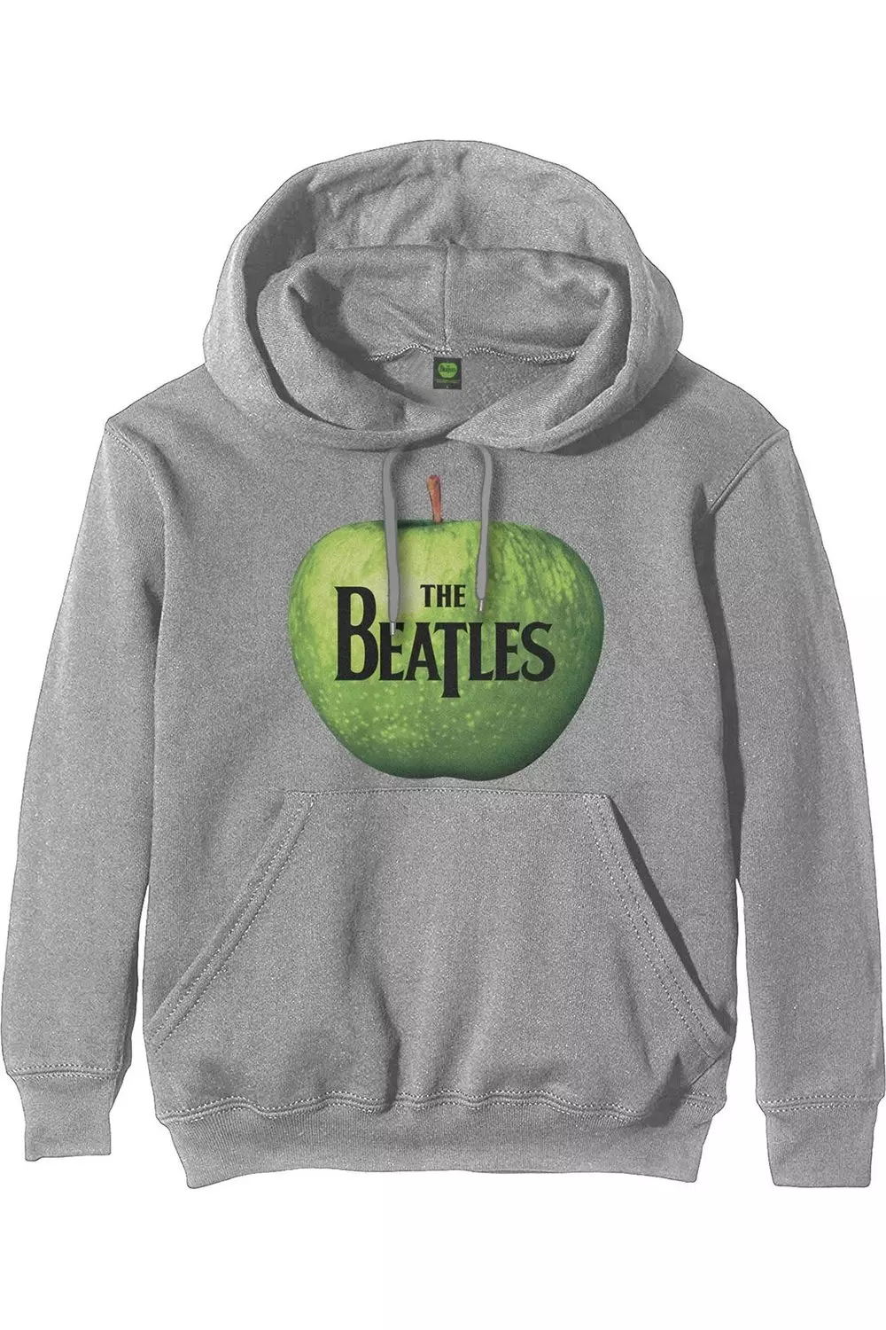 Grey Apple Logo Hoodie alternative image
