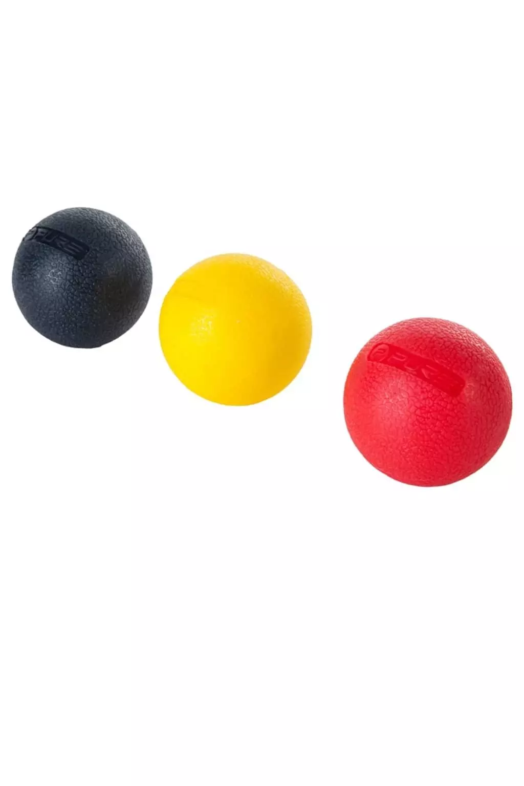 Black 3 Massage Balls Dia (5 CM) alternative image