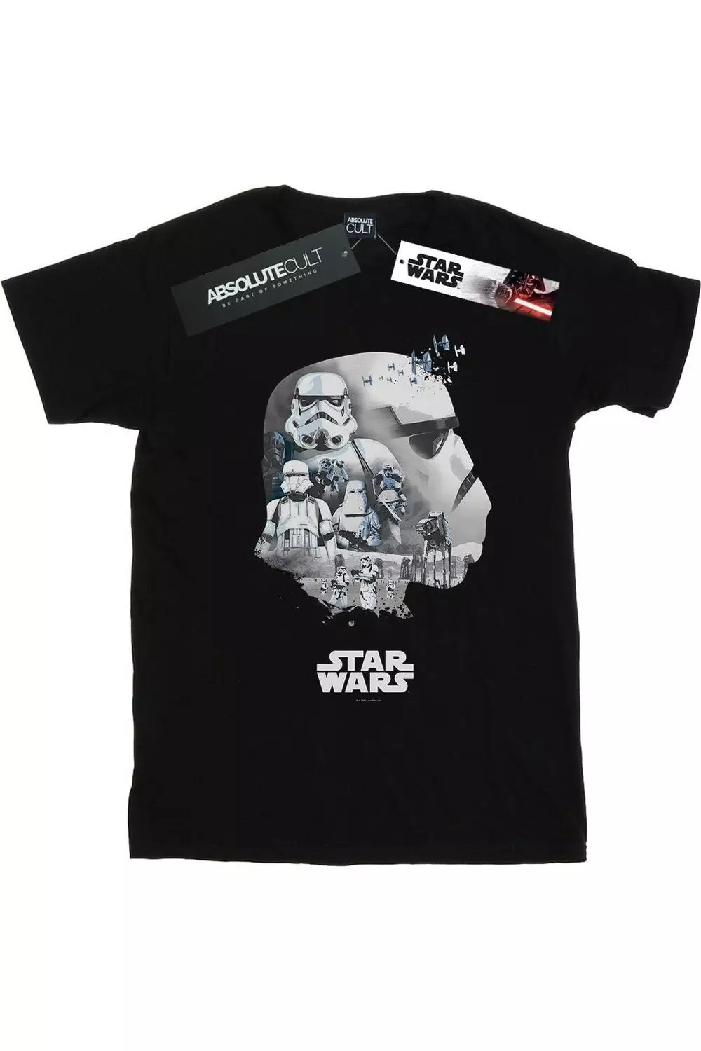 Black Stormtrooper Montage T-Shirt alternative image