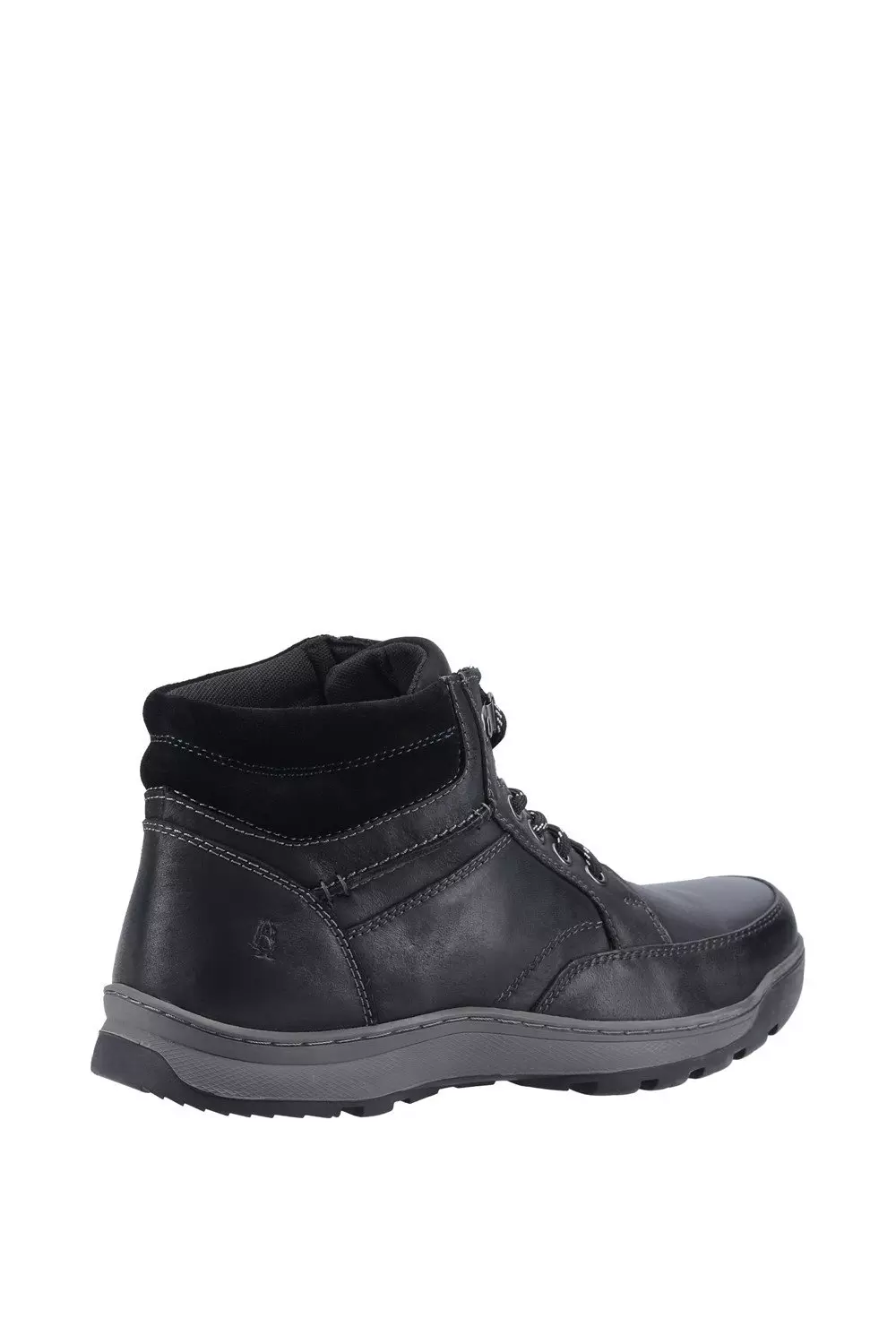Black 'Grover' Leather Boots alternative image