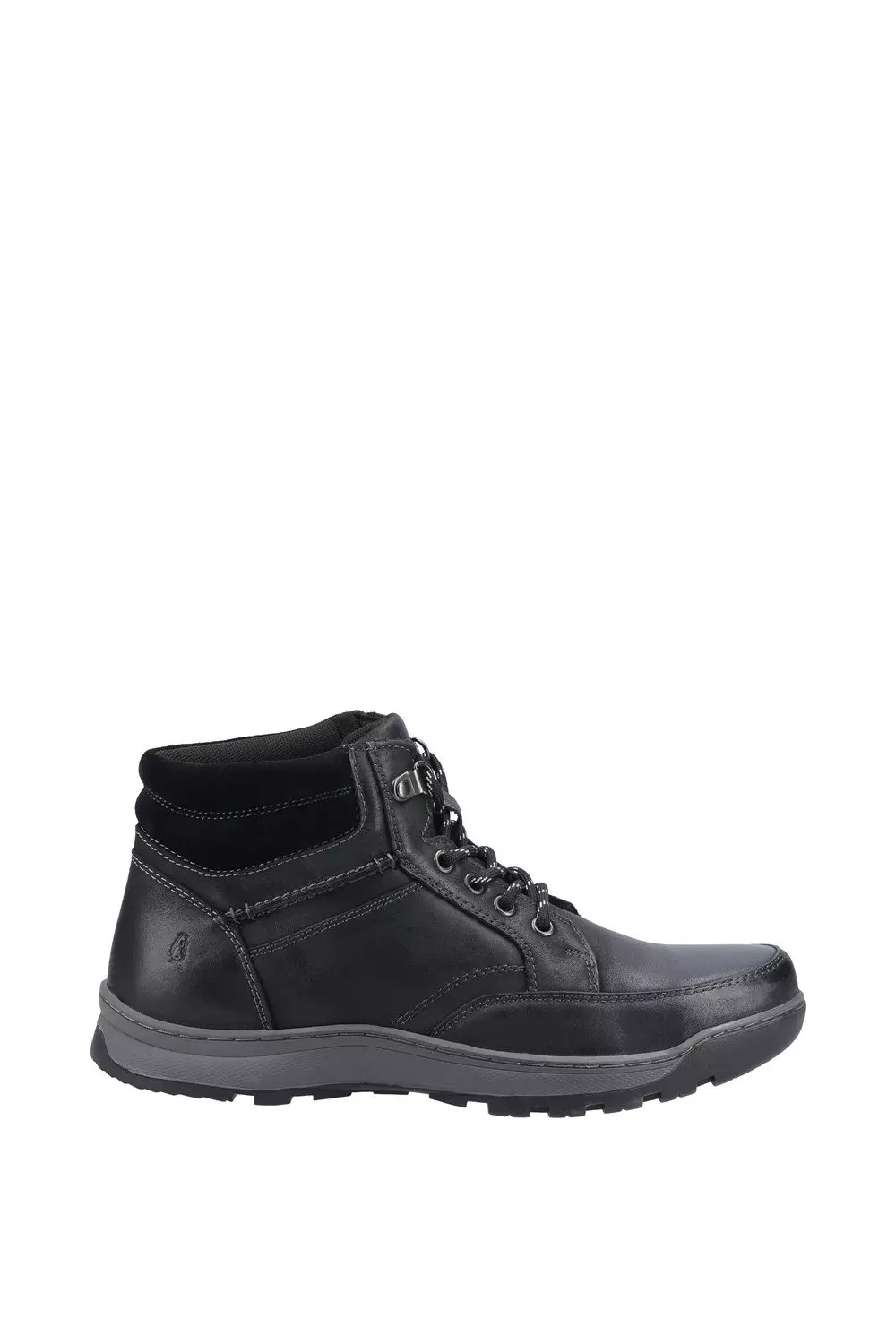 Black 'Grover' Leather Boots alternative image