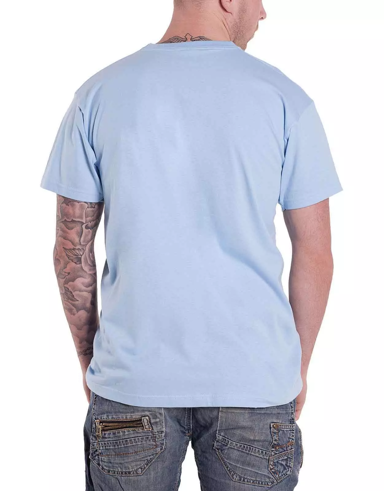 Blue Grunge Smile T Shirt alternative image