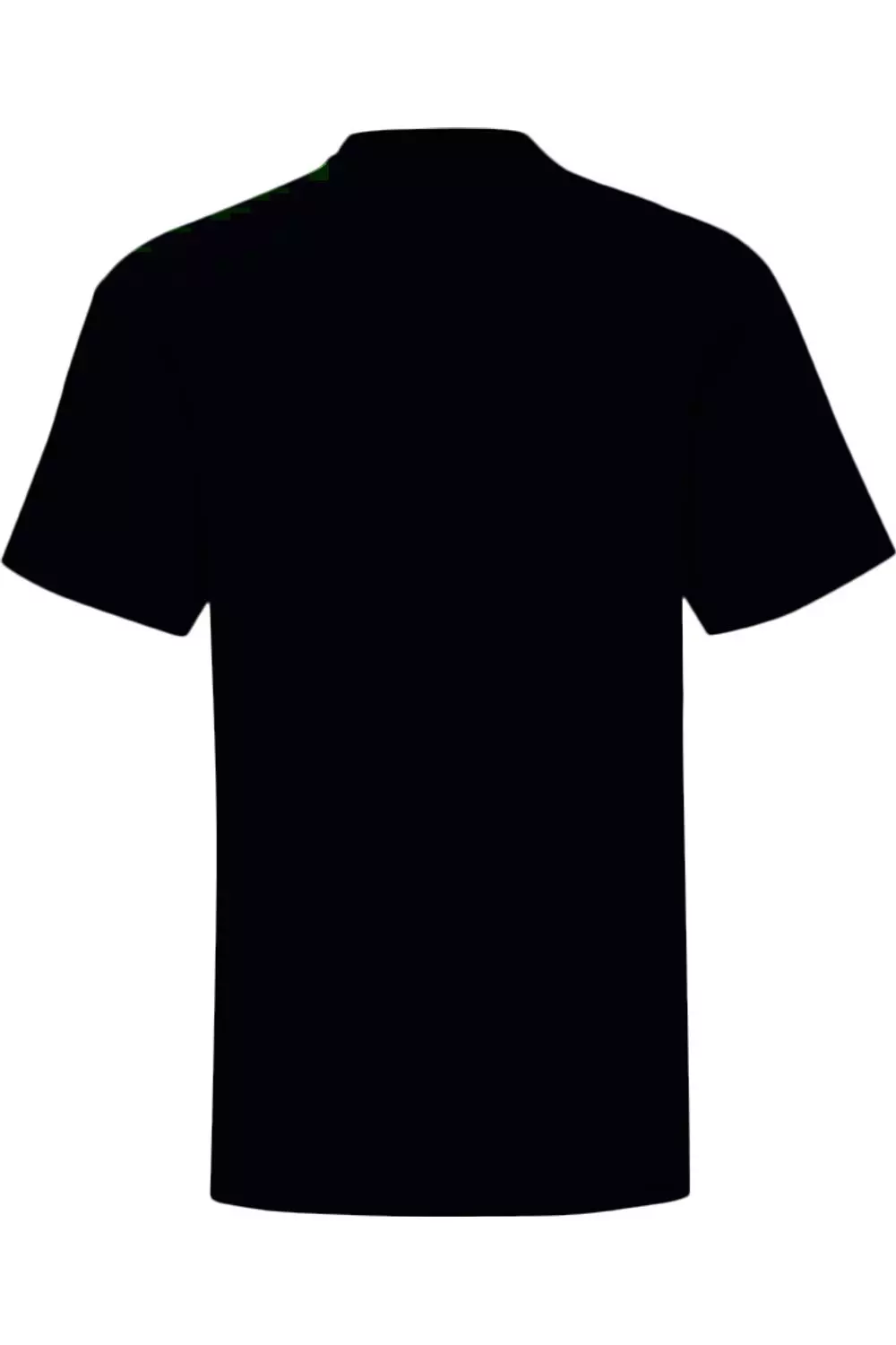 Black Hogwarts Wireframe T-Shirt alternative image