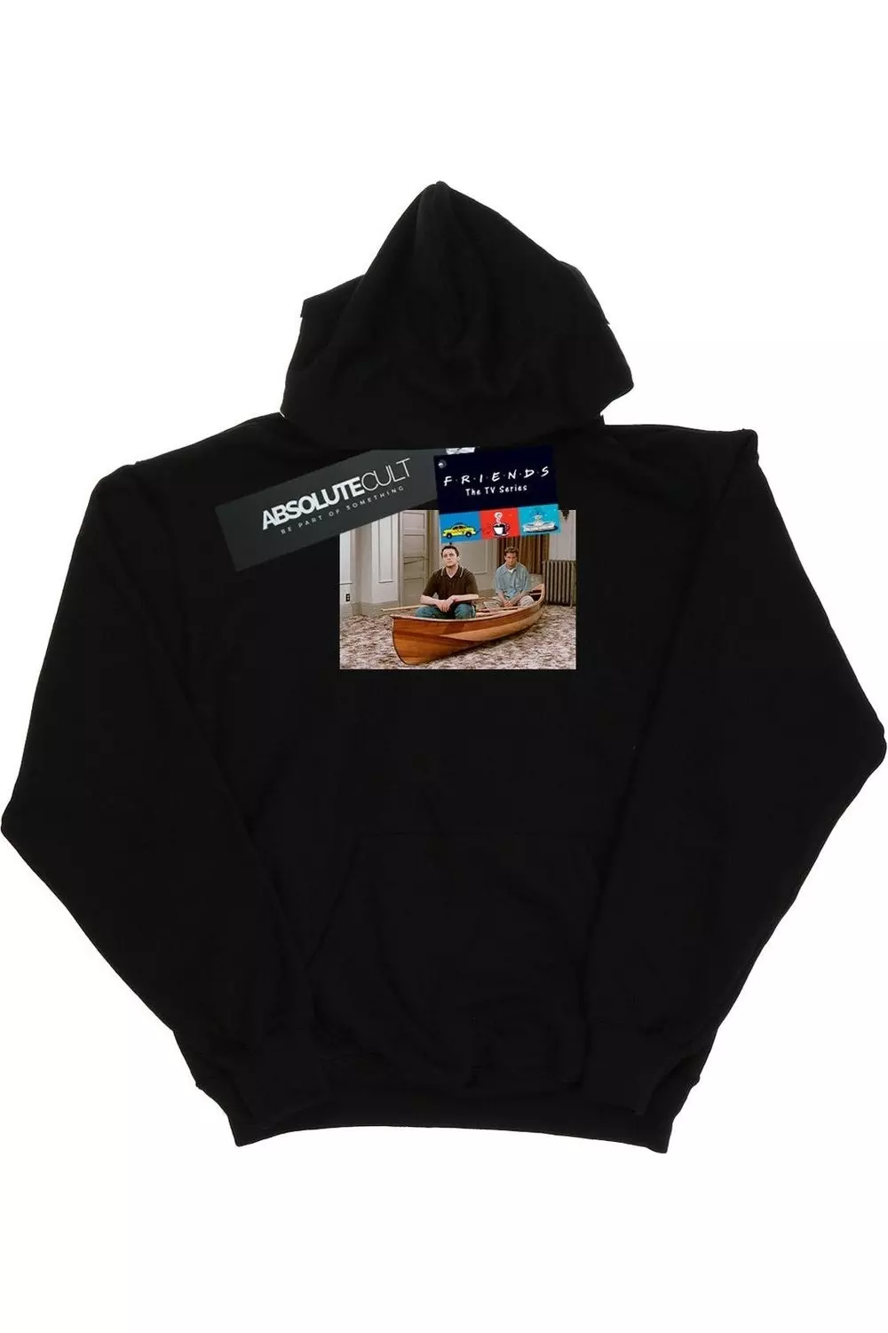 Black Boat Photo Hoodie alternative image