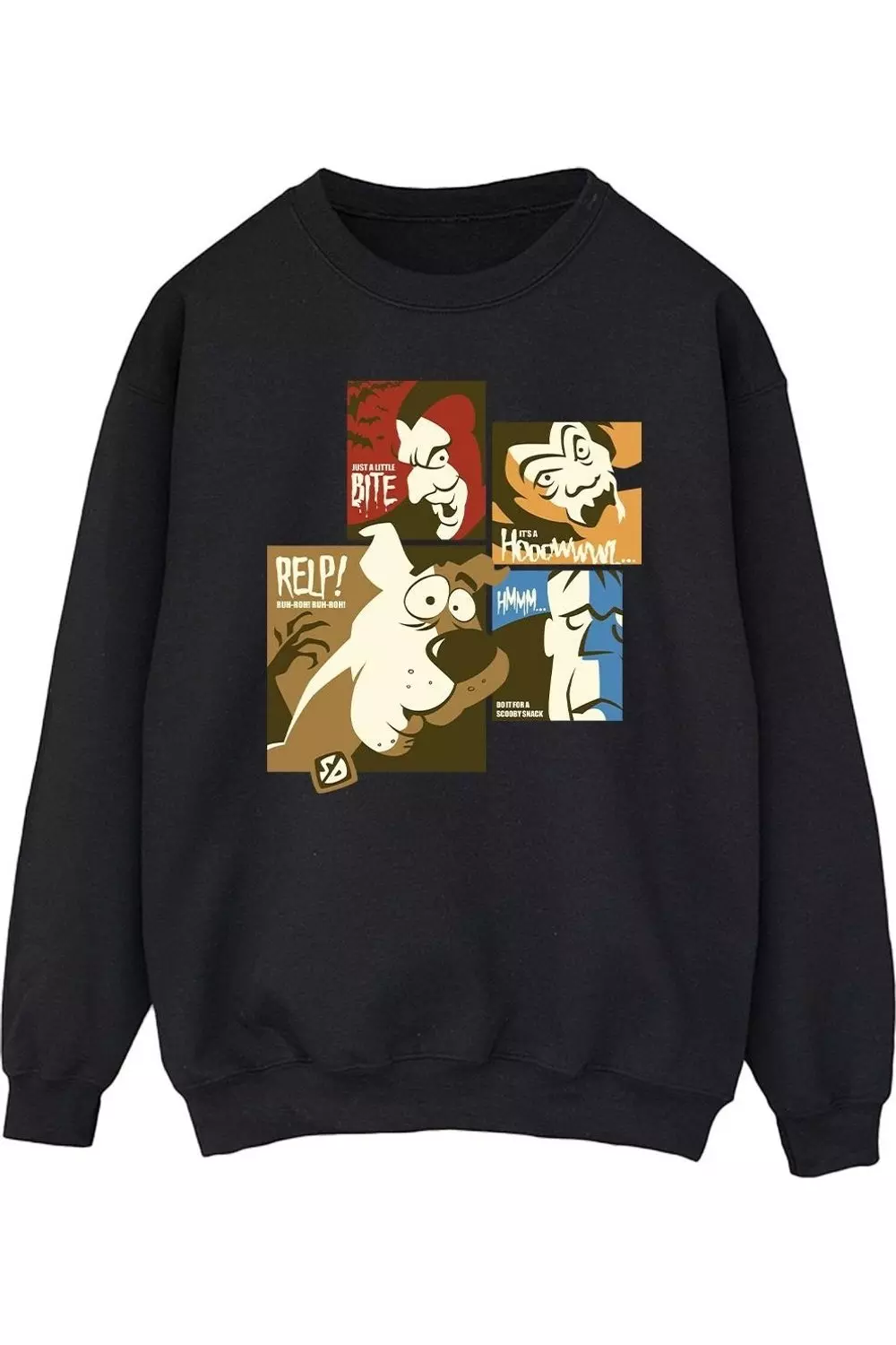 Black Squares Faces Sweatshirt alternative image