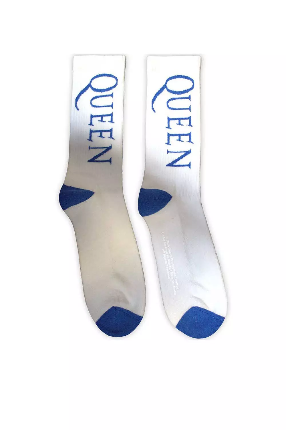 White Blue Band Logo Ankle Socks alternative image