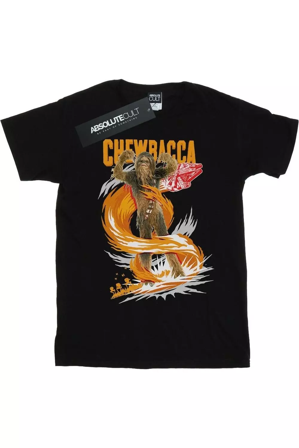 Black Chewbacca Gigantic T-Shirt alternative image