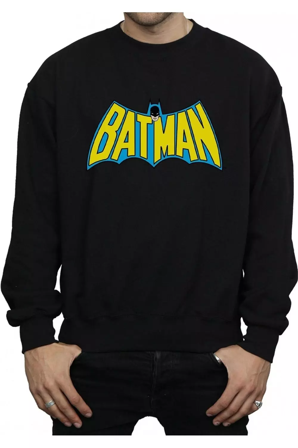 Black Retro Logo Sweatshirt alternative image