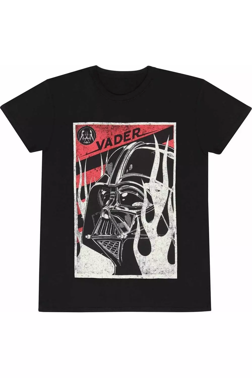 Black Darth Vader Frame T-Shirt alternative image