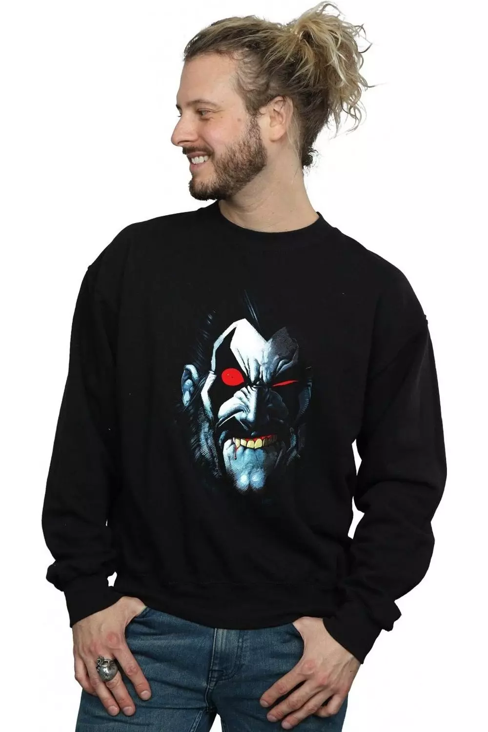 Black Lobo Portrait Sweatshirt alternative image