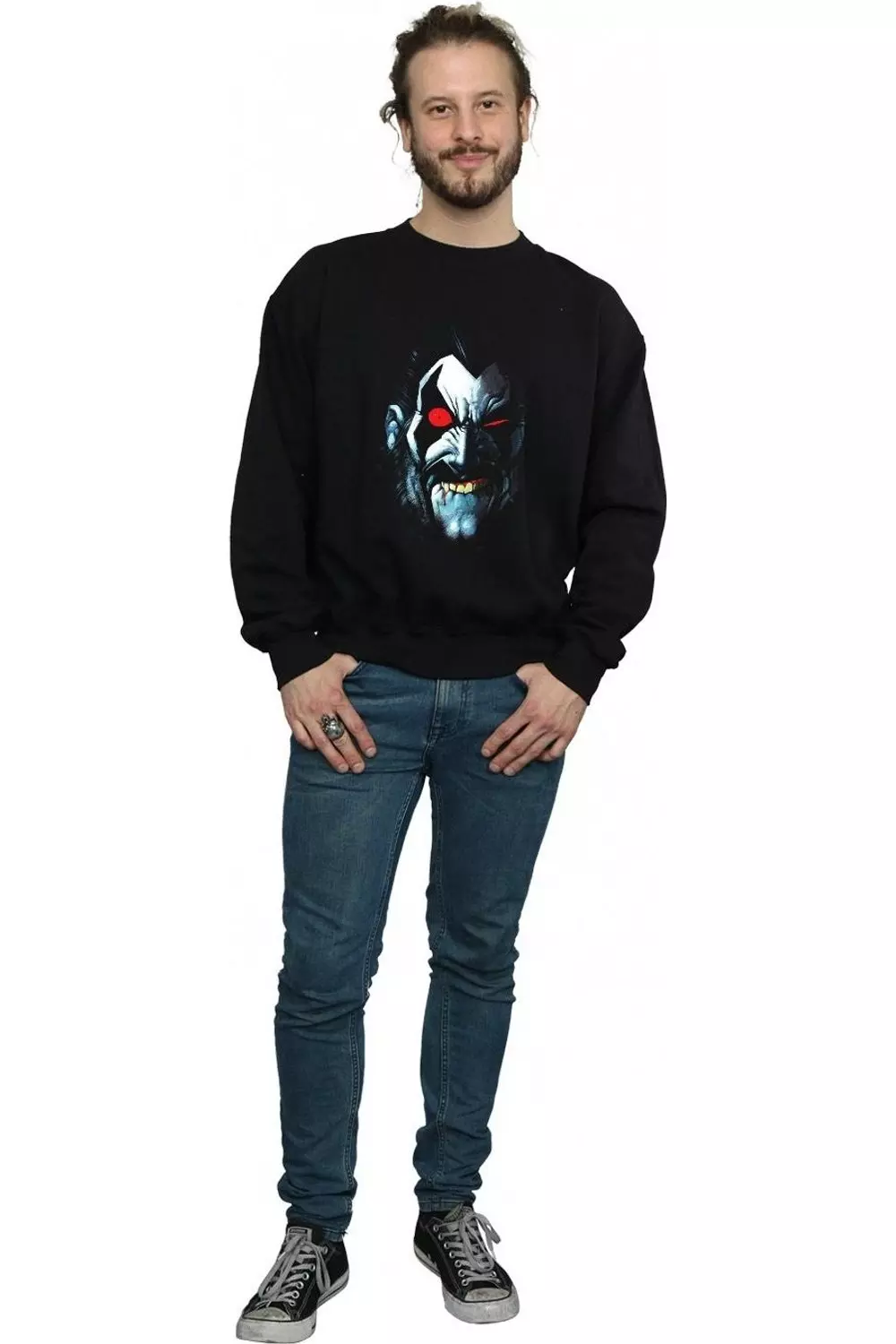 Black Lobo Portrait Sweatshirt alternative image