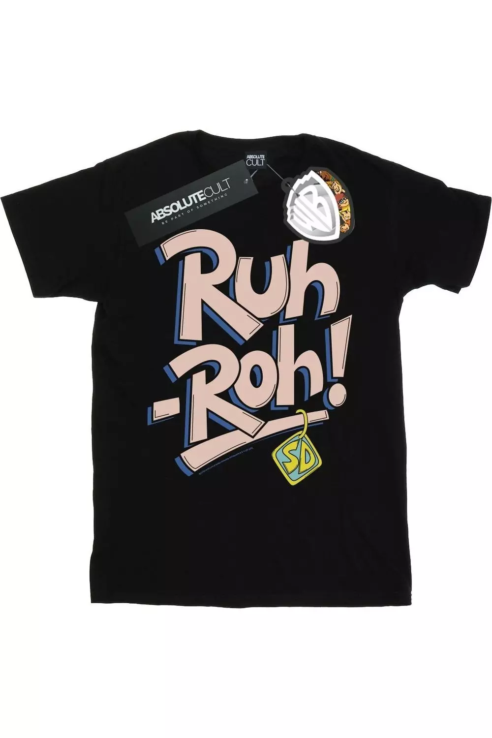 Black Ruh-Roh Dog Tag T-Shirt alternative image