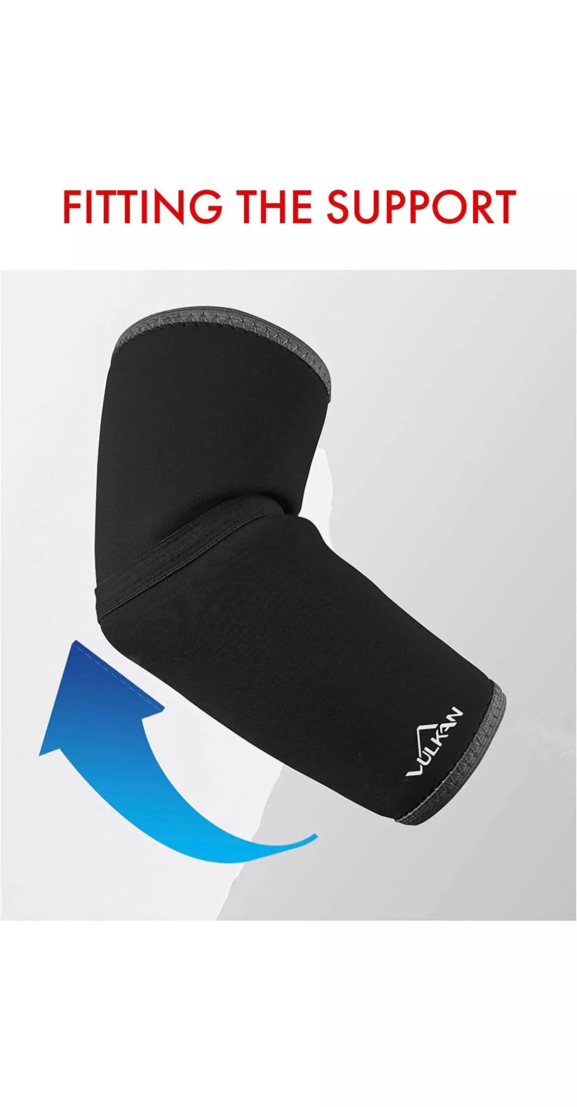 Black Classic Elbow Support alternative image