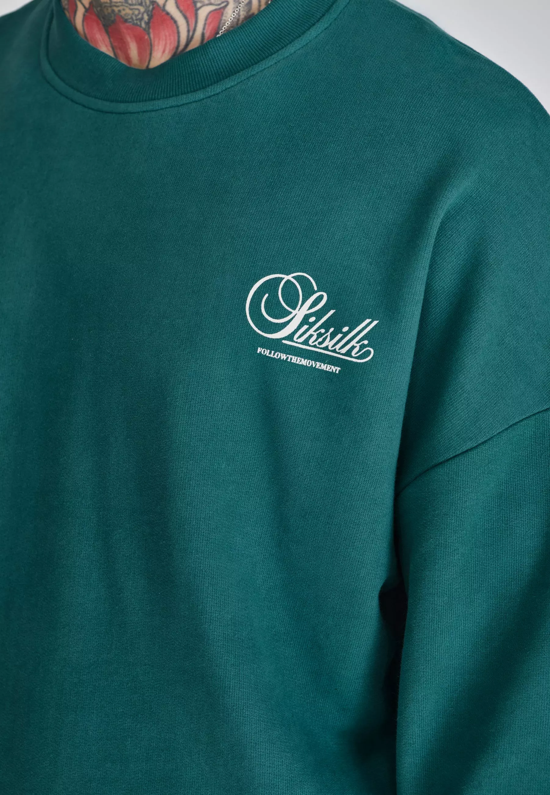 Green Graphic Sweater alternative image