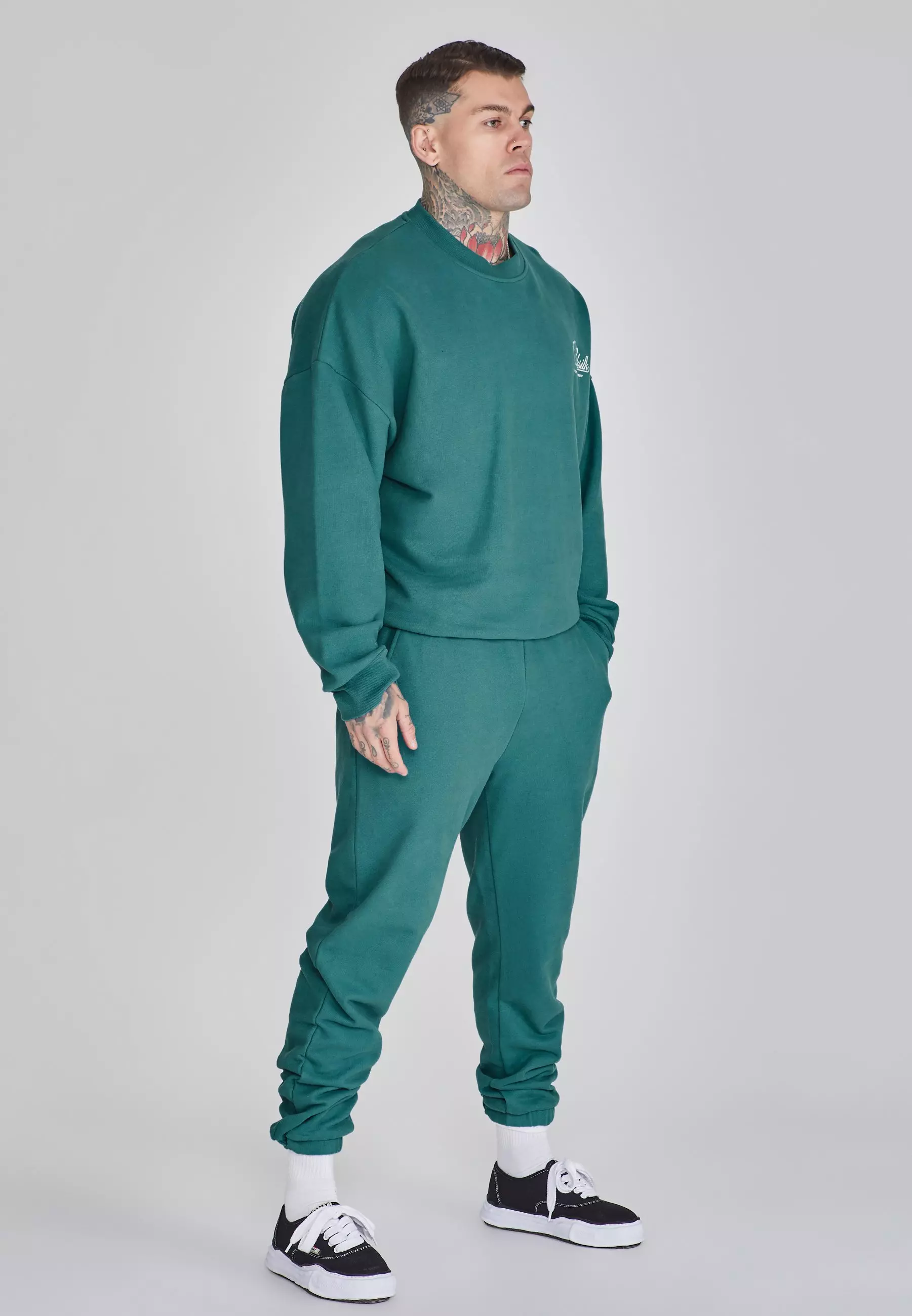 Green Graphic Sweater alternative image