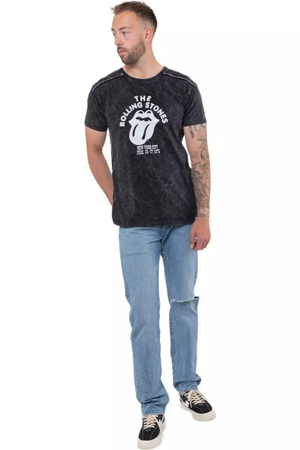 Black New York City 75 T-Shirt alternative image
