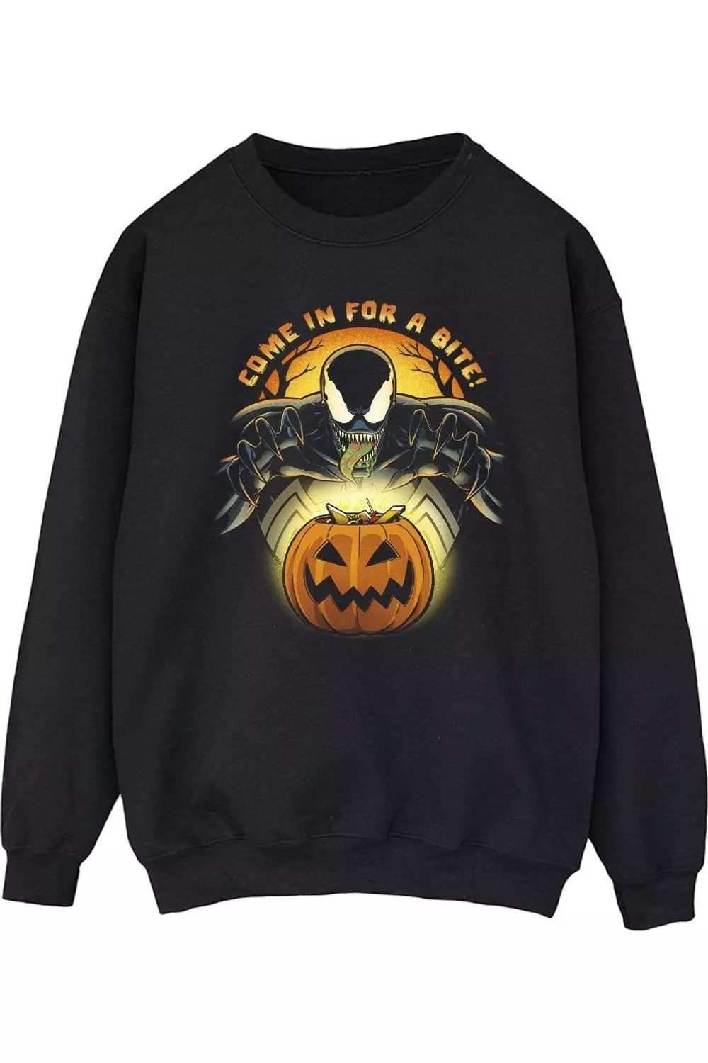Black Come For A Bite Sweatshirt alternative image