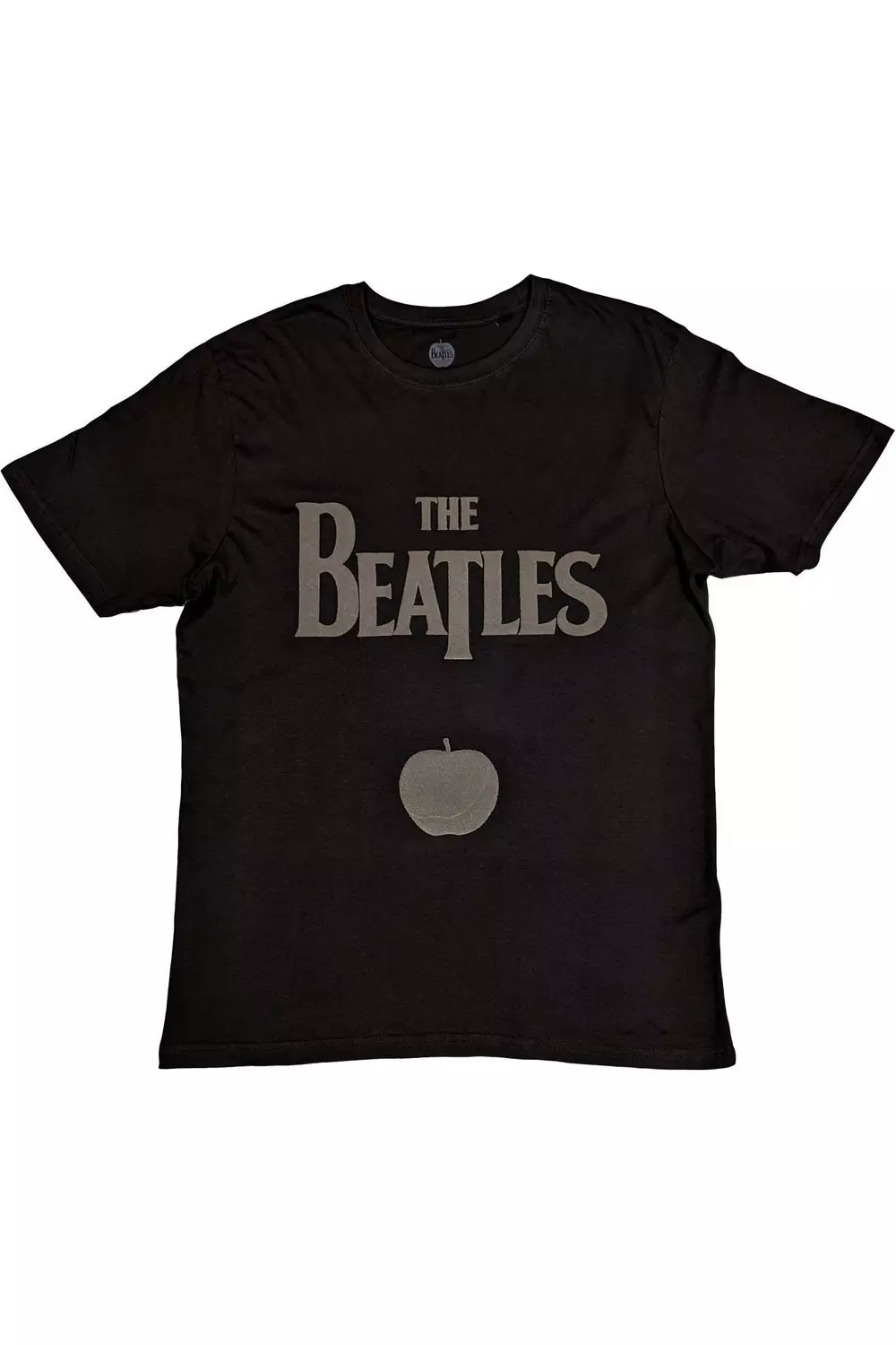 Black Apple Cotton Logo T-Shirt alternative image