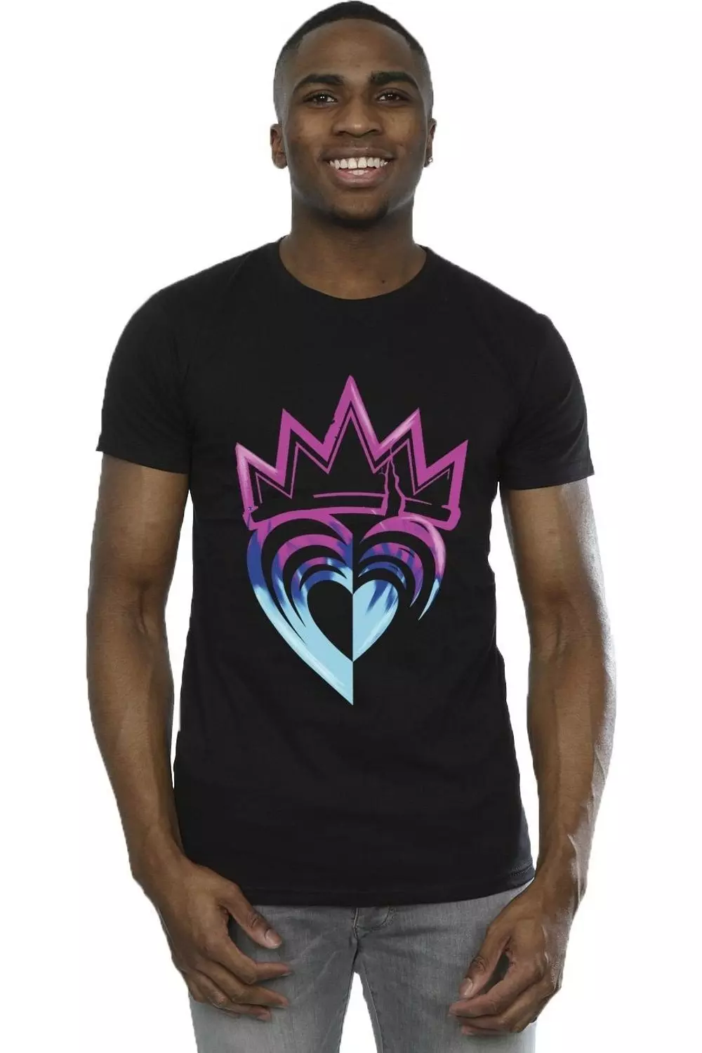 Black Descendants Pink Crown T-Shirt alternative image