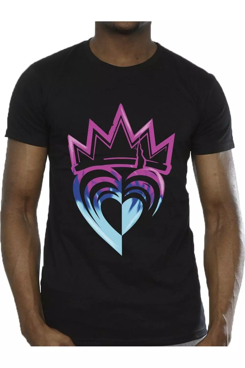 Black Descendants Pink Crown T-Shirt alternative image