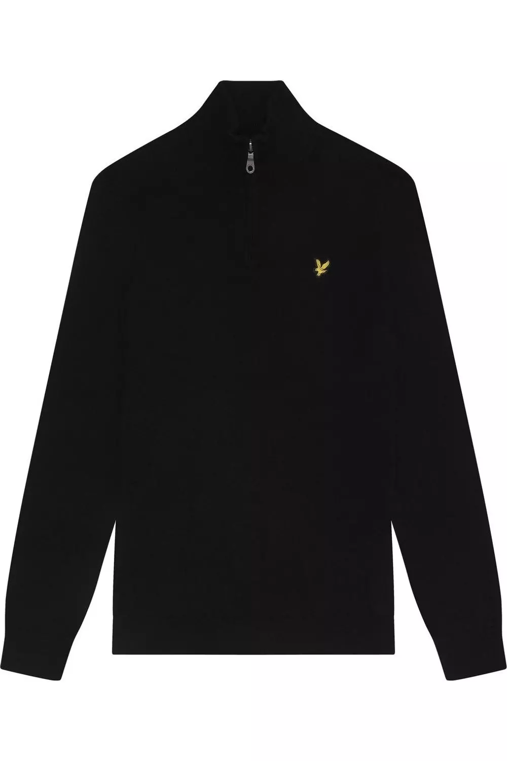 Black Cotton Merino Jumper alternative image
