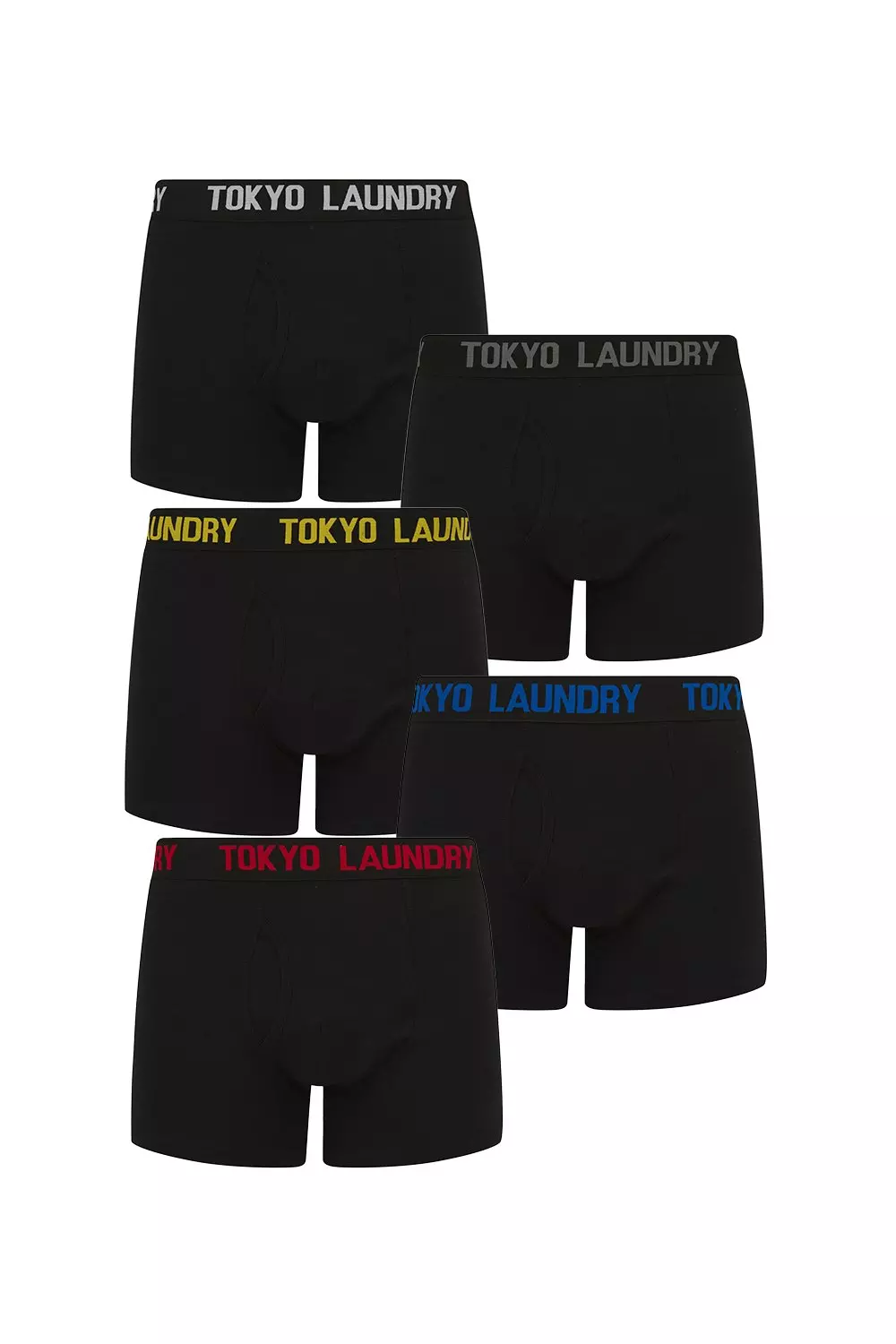 Yellow 5-Pack Cotton Boxers alternative image