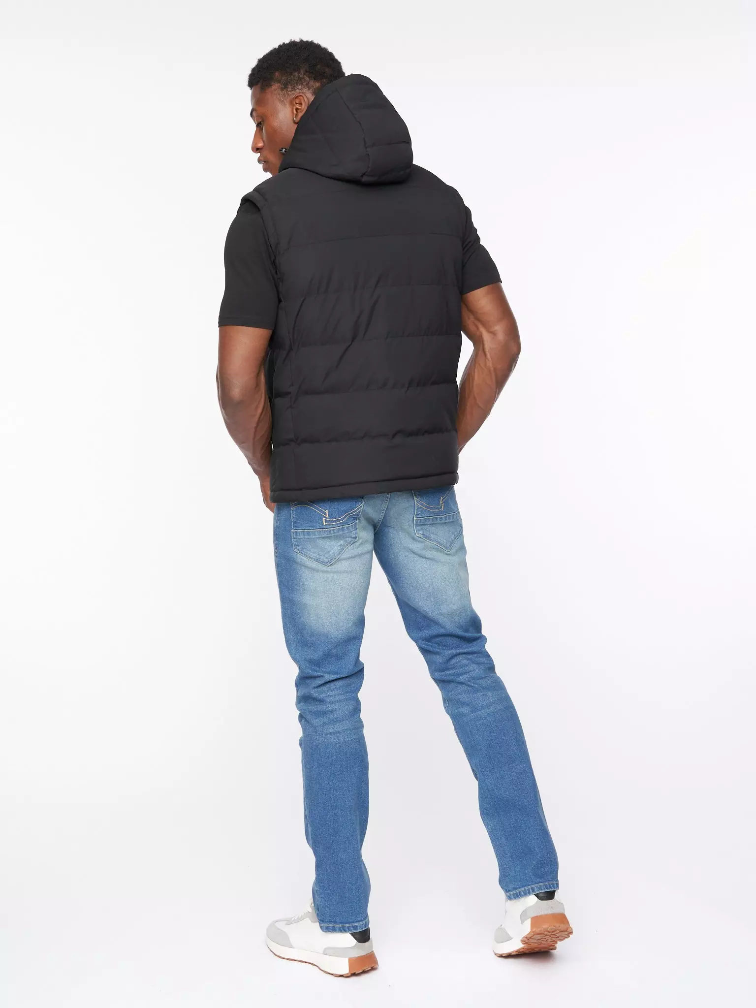 Black Kampnew Embossed Gilet alternative image