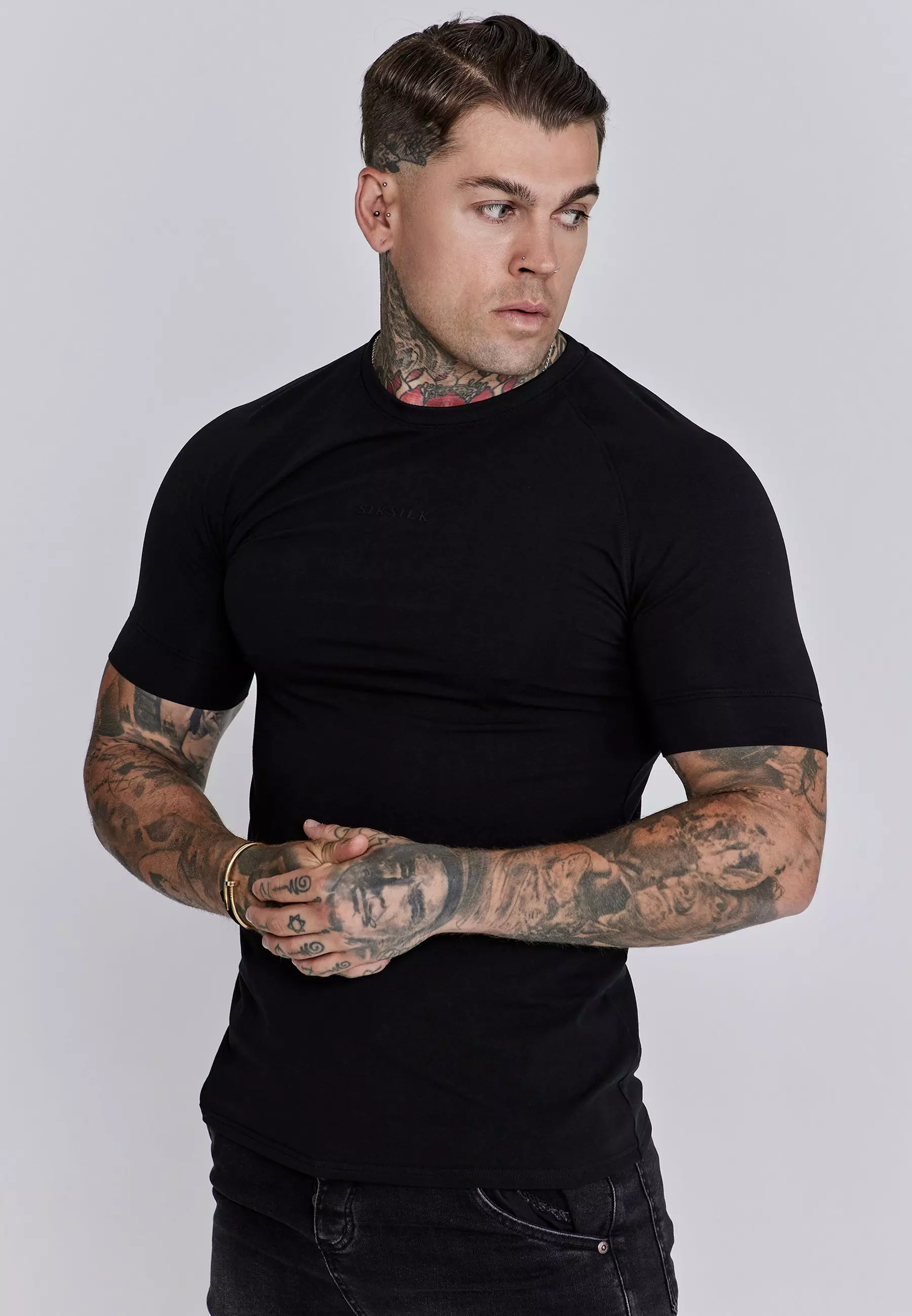 Black Smart T-Shirt alternative image