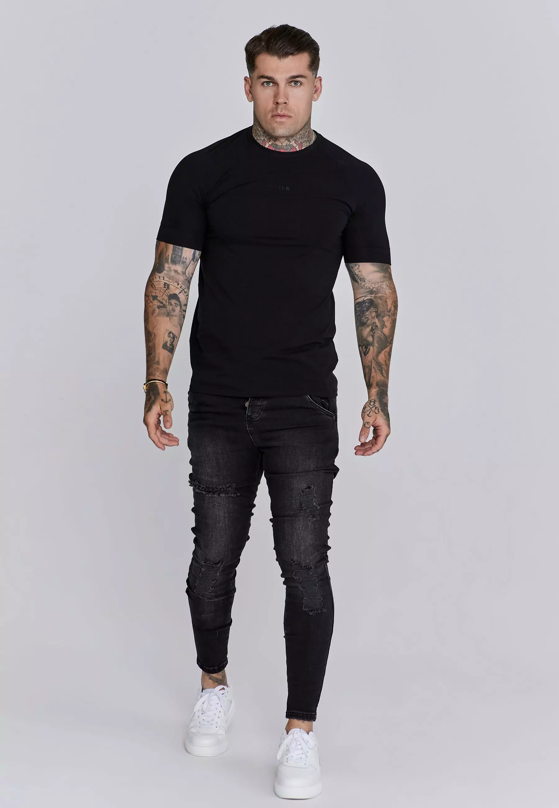 Black Smart T-Shirt alternative image